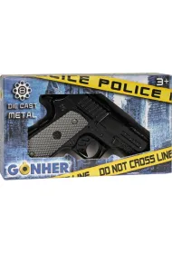 Pistolet metalowy policjanta - 8 naboi Gonher