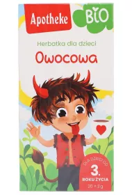 Apotheke Herbatka dla dzieci - owocowa 20 x 2 g Bio