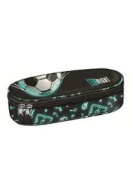 St. Majewski Pi�rnik saszetka z wewn�trzn� klapk� Neon Football