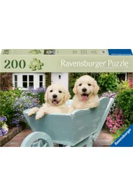 Puzzle 200 el. XL Golden Retriever Ravensburger