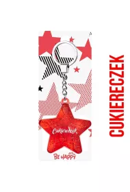 Be-Happy Gifts Brelok gwiazdka Cukiereczek