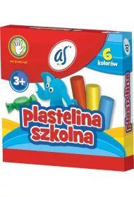 Astra Plastelina szkolna 6 kolor�w