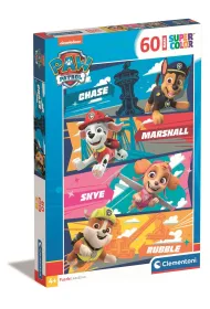 Puzzle 60 el. Maxi SuperColor. Paw Patrol Clementoni