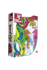 Zdobienie piaskiem, motywy morskie - Sand Art, Aqua. Toy Kraft *