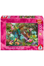 Puzzle 1000 el. PQ Kolorowe kolibry Schmidt