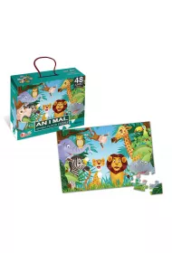 Puzzle 48 el. Jumbo d�ungla Askato