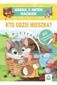 Nauka z kotem Ma�kiem. Kto gdzie mieszka?