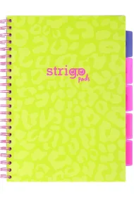 Strigo Ko�ozeszyt Pads A4 Neon zielony kratka 100 kartek