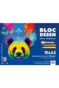 Koh-I-Noor Szkicownik Mix Media A3 10ark. Nied�wied� niebiesk