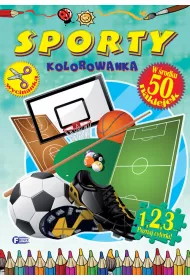 Sporty kolorowanka