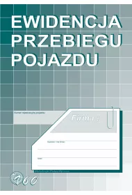 Michalczyk i Prokop Ewidencja przebiegu pojazdu V-60