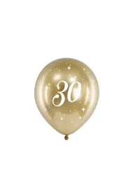 PartyDeco Balony Glossy 30-stka 30 cm