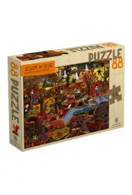 Puzzle 88 el. Jesie� w lesie Nasza Ksi�garnia