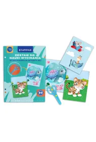 Zestaw kreatywny do nauki wycinania A4 z no�yczkami Animals  STARPAK 552509