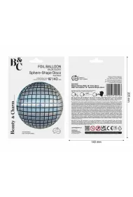 Godan Balon foliowy Kula Disco 40 cm