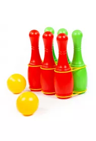 Zestaw do gry w kr�gle, 9 element�w Polesie
