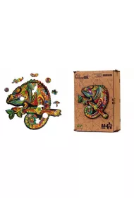 Puzzle drewniane eko 69 Kameleon A4 PuzzleOK