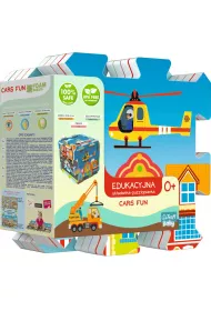 Trefl Edukacyjna Uk�adanka Puzzlopianka Cars FUN 5 w 1