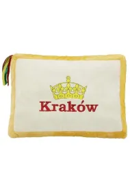 Poduszka Krak�w ��ta 34x24cm