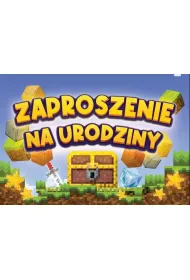 Yeku Zaproszenie Urodziny Zay Mini 10 szt.