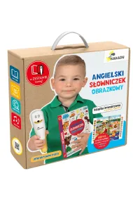M�wi�ca ksi��ka interaktywna ",Angielski s�owniczek obrazkowy",. (zestaw z pi�rem Kakadu)