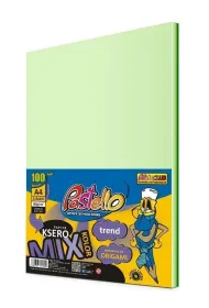Alfa Pastello Papier ksero A4 zielonych 80g 100 kartek