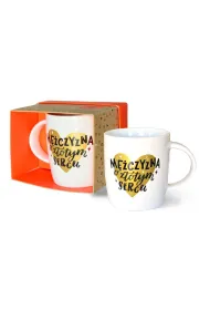 Kukartka Kubek M�czyzna o z�otym sercu TOP-014