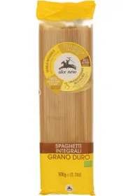 Alce Nero Makaron semolinowy razowy spaghetti 500 g Bio