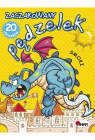 ZACZAROWANY PEDZELEK 4 SMOKI malowanka wodna