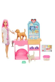 Barbie U weterynarza Gips dla zwierzaczk�w Zestaw Mattel