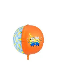 PartyDeco Balon foliowy Pi�ka w Minionki 75cm