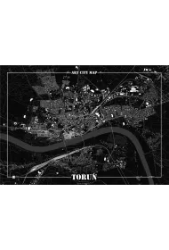Plakat dekoracyjny - Toru 55x652 mm