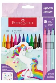 Faber-Castell Flamastry Unicorn 10+3 kol. 13 szt.
