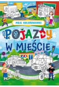 Pojazdy w mie�cie. Moje kolorowanki