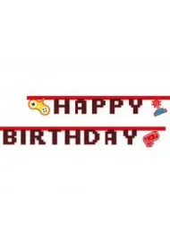 Godan Banner Gaming Party Happy Birthday