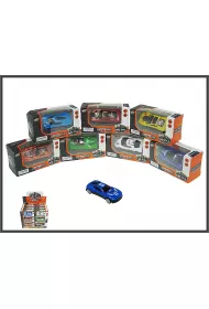 Auto sportowe 7cm Free Wheel 8 wzor�w Hipo