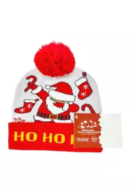 MCD Czapka LED Miko�aj Ho, ho, ho