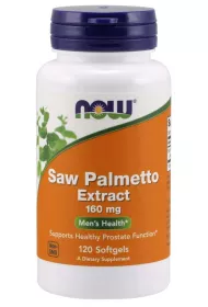 Now Foods Saw Palmetto Extract - Palma Sabalowa - standaryzowany ekstrakt Suplement diety 120 kaps.