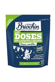 Briochin Kapsuki do prania bezzapachowe dla skry wraliwej 22 szt.