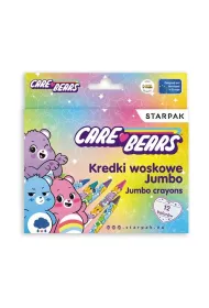 Kredki woskowe Jumbo 12 kolor�w Care Bears STARPAK 582123