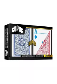 Legacy 4 Colors Jumbo Index, karty do gry, czerwone, niebieskie