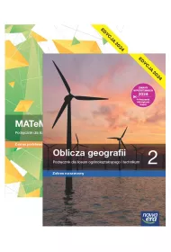Pakiet podrcznikw: MATeMAtyka, Oblicza geografii. Zakres rozszerzony. Liceum i technikum. Klasa 2. Edycja 2024