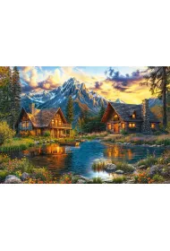 Puzzle 1000 el. The Bath Fantasy Castorland