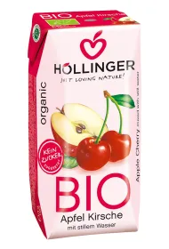 Hollinger Nektar jab�kowo-wi�niowy 200 ml Bio