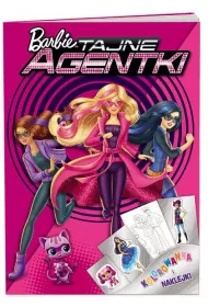 Barbie. Tajne agentki. Kolorowanka i naklejki *