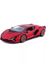 Bburago model lamborghini sian fkp 37 red 1:24