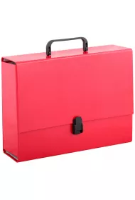 Penmate Teczka z r�czk� A4 czerwona 10 cm