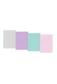 Interdruk Teczka A5 z gumk� Pastel 10 szt.