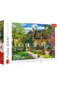 Puzzle 2000 el. Wiejska chatka Trefl