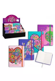 Notes z gumk� A7 Kwiaty STARPAK 322865